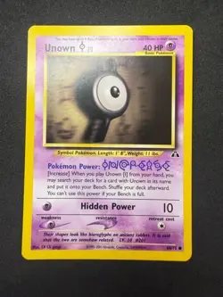 Unown I 68/75 | Neo Destiny | Pokemon Card | | NM - Image 1