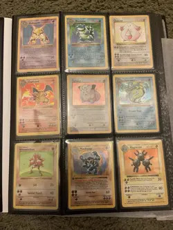 Pokemon Binder Complete Shadowless base Set Collection All Cards In NM To LP - Image 4