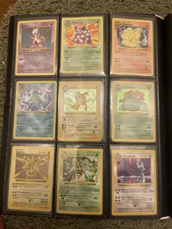 Pokemon Binder Complete Shadowless base Set Collection All Cards In NM To LP - Image 5