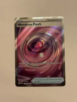 Wondrous Patch 117/088 Me03: Perfect Order Holo Ultra Rare Pokemon TCG NM - Image 1