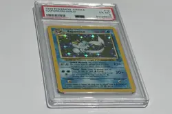 PSA 6 Vaporeon Jungle 12/64 English Holo Foil Rare - Image 3