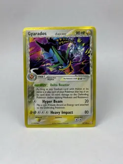 Pokemon Gyarados EX Holon Phantoms 8/110 Delta Species Holo Rare English - Image 1