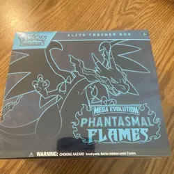 Pokemon Mega Evolution Phantasmal Flames Elite Trainer Box Ships Fast - Image 1