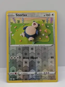 SNORLAX 109/159 R CROWN ZENITH POKEMON REVERSE HOLO NM/M SNORLAX - Image 1