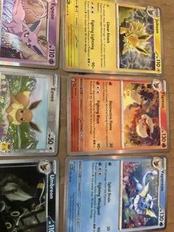 Pokemon Card Lot - Eeveelution Holo/Reverse Holo Lot - 11 Cards - Image 2