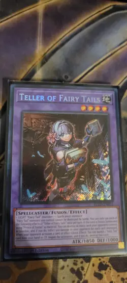 Teller Of Fairy Tales Secret Rare Blzd Yugioh - Image 1