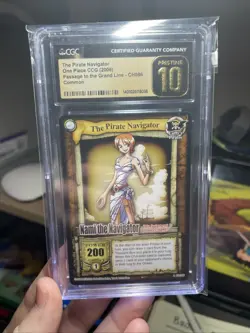 2006 One Piece CCG “The Pirate Navigator”, “Nami The Navigator” Card, CGC 10 PR - Image 4