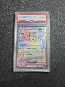 PSA 10 - 2024 POKEMON SSP EN-SURGING SPARKS 086 SYLVEON EX - Image 1