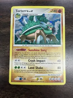 Pokemon Torterra Holo Rare Stormfront 11/100 NM Holo - Image 1