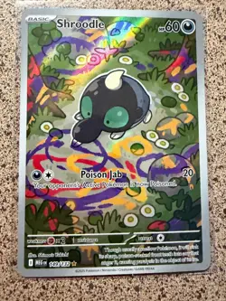 SHROODLE 149/132 ILLUSTRATION RARE MEGA EVOLUTION POKEMON NM/M - Image 1