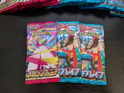 Pokemon TCG 2x Mega Brave (M1L) and 1x Mega Symphonia (M1S) Booster Packs - Image 1