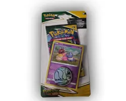 Pokemon Sword & Shield 7 Evolving Skies Checklane Blister Slowpoke Englisch 820650806568 - Image 1