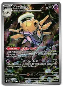 Shedinja 144/132 - 🌊 Mega Evolution Illustration Rare Pokemon TCG 🖤 - NM - Image 1