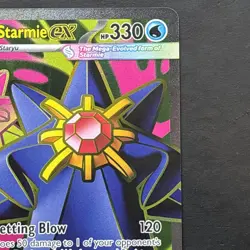 Mega Starmie EX 102/088 Full Art Ultra Rare Pokemon TCG: Perfect Order - Image 3