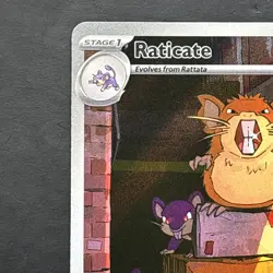 Pokemon TCG Raticate Perfect Order Illustration Rare 099/088 - Pack Fresh - Image 2