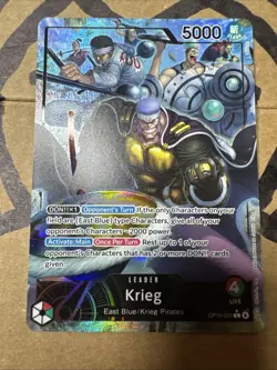 ONE PIECE - Krieg OP15-001 (L, ALT) | Adventure on Kami's Island - Image 2