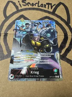 ONE PIECE - Krieg OP15-001 (L, ALT) | Adventure on Kami's Island - Image 3