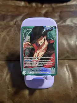 One Piece - Dracule Mihawk - (Alt Art) - Leader - OP14-020 The Azure Sea's Seven - Image 1