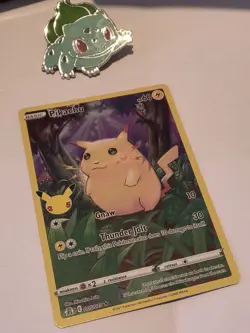 Pikachu 005/025 - Holo Rare - Celebrations Pokemon Card NM - Image 2