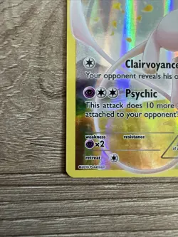 Pokemon Mew XY110 Black Star Promo Mythical Collection Full Art Holo Card - Image 5