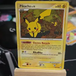 Pokemon Pikachu Mysterious Treasures Common Regular 60 HP 94/123 Card English - Image 1