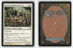 Stalwart Shield-Bearers 46 Common Rise of the Eldrazi Magic: The Gathering NM - Image 3