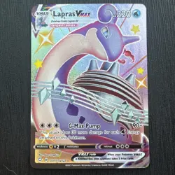Lapras VMAX SV111/SV122 Shining Fates: Shiny Vault Holo NM Pokemon TCG - Image 1