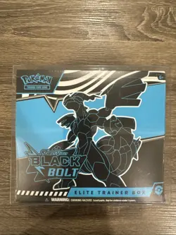 Pokemon Scarlet & Violet Black Bolt ELITE TRAINER BOX, Brand New (Sealed) - Image 1