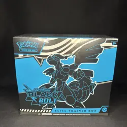 Pokemon Black Bolt Elite Trainer Box Factory Sealed TCG - Image 1