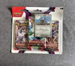 Pokemon TCG Paldea Evolved Triple 3 Pack Blister Varoom NEW/SEALED - Image 1