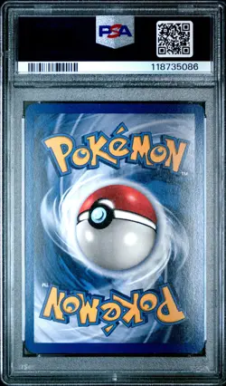 1999 POKEMON JUNGLE #3 FLAREON-HOLO PSA 8 - Image 2