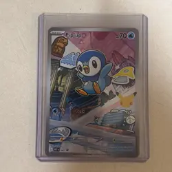 Piplup 042 Me: First Partner Black Star Promo Illustration Rare Pokemon TCG NM - Image 1