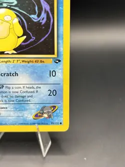Sabrina's Psyduck 99/132 Gym Challenge Pokemon 1st Edition - MP - Image 4
