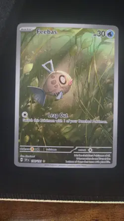 Pokemon TCG Feebas Surging Sparks 198/191 IR Illustration Rare NM - Image 1
