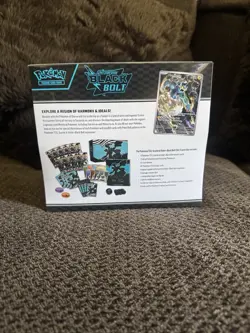 Pokemon TCG Black Bolt Elite Trainer Box ETB New Sealed - Image 4