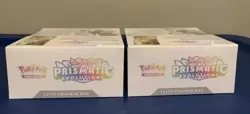 Pokemon Prismatic Evolutions Elite Trainer Boxes ETBs x2 - Image 5