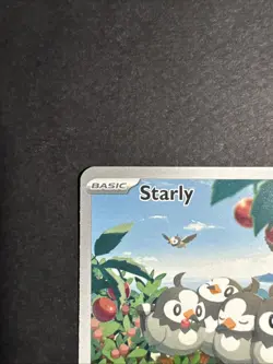 Pokemon TCG Starly IR 221/198 SV01 Scarlet & Violet Base Set LP - Image 2