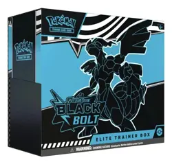 Pokemon Black Bolt Elite Trainer Box ETB - Factory Sealed - Image 1