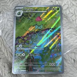 Pokemon TCG - Ivysaur 167/165 - Illustration Rare - Scarlet & Violet 151 - NM - Image 1