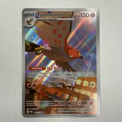 Talonflame 091/088 Illustration Rare Mega Evolution Perfect Order Pokemon TCG - Image 1