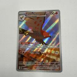 Talonflame 091/088 Illustration Rare Mega Evolution Perfect Order Pokemon TCG - Image 2
