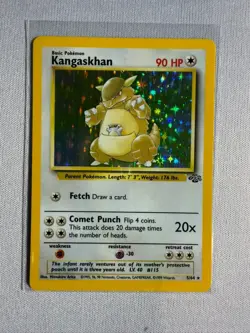 1999 Pokemon Kangaskhan #5 Holo Rare ~ Jungle ~ Near Mint - Image 1