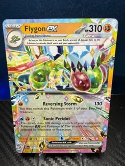 Flygon ex 106/191 SV8 Surging Sparks Pokemon TCG NM HOLO Double Rare - Image 1