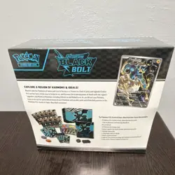 Pokemon Scarlet & Violet Black Bolt Elite Trainer Box Zekrom Thundurus 2025 - Image 2