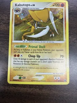 Kabutops 6/100 Majestic Dawn Holo SWIRL Pokemon TCG - Image 1