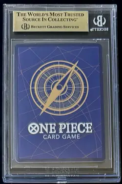 BGS 9.5 One Piece OP11-051 SR* Sanji Alt Art - English - Foil - Graded - Image 2