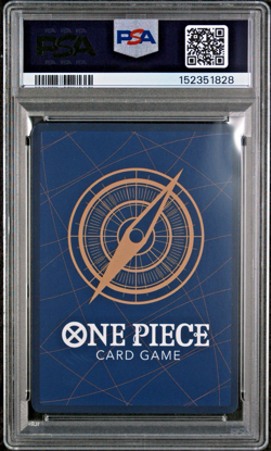 2024 ONE PIECE JAPANESE EXCLUSIVE PROMO MOS BURGER #080 MONKEY D. LUFFY PSA 10 - Image 2