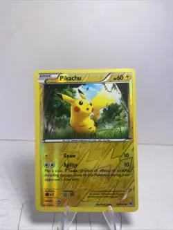 Pikachu 2015 Pokemon XY - BREAKthrough Reverse Holo #48/162 * Near Mint - Image 1