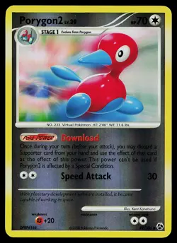 Pokemon Card - Porygon2 Great Encounters 49/106 Uncommon Reverse Holo - Image 1