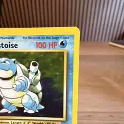 Pokemon Blastoise 2/102 Base Set Holo Rare Stage 2 100 HP Trading Card - Image 5